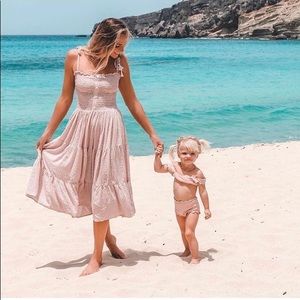 BEACHGOLD midi harmony dress